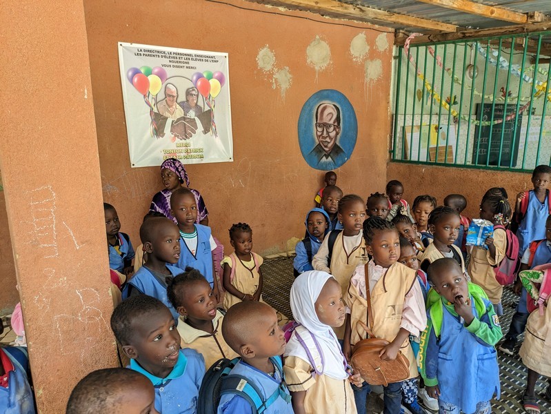Enfants école N'Guerigne Bambara